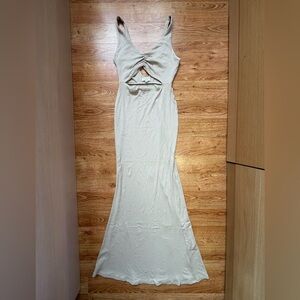 Riot Swim Beige Backless Dress